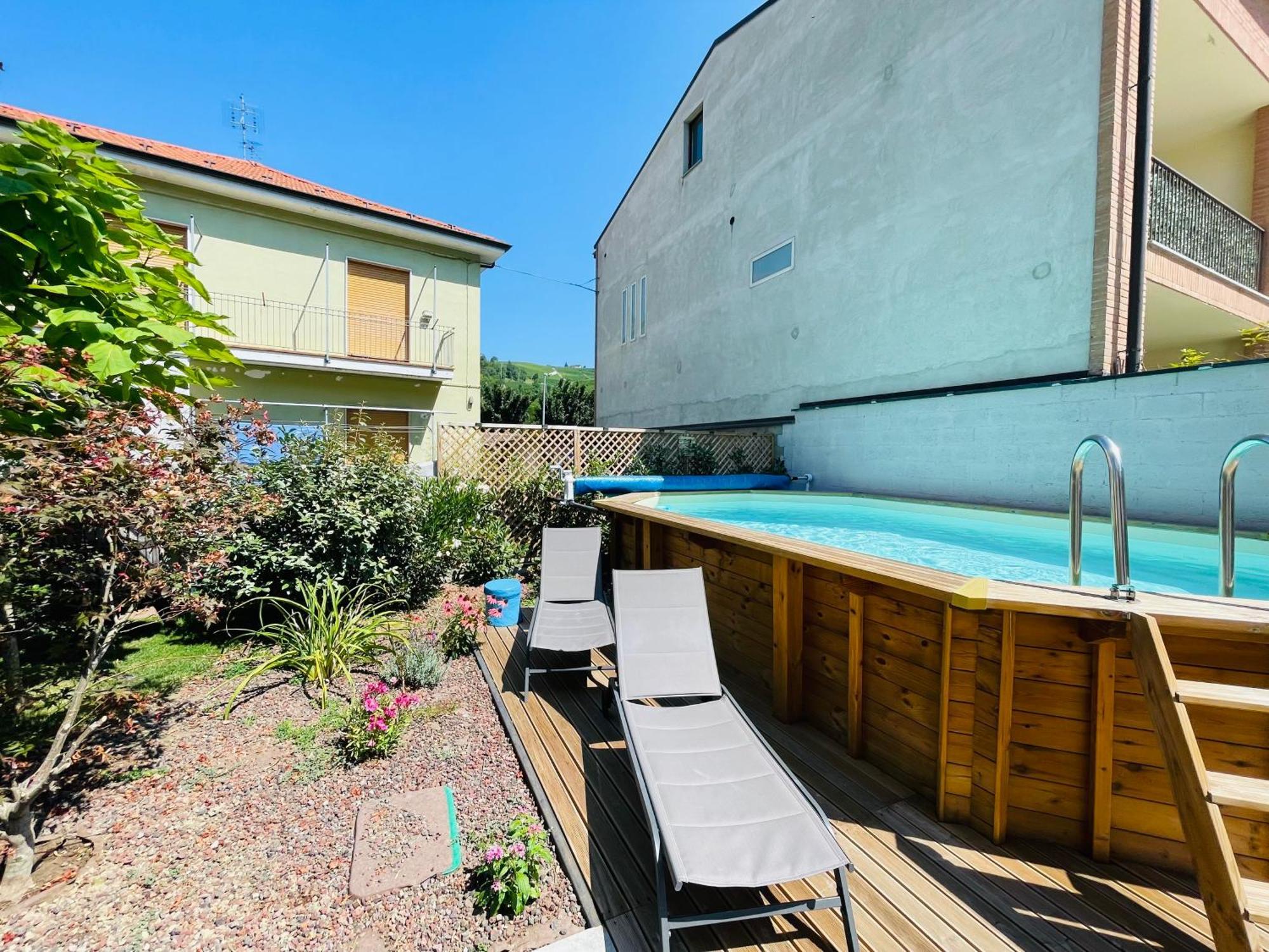 הוילה אלבה Casa Piero, Relax E Piscina Privata Tra Le Colline Delle Langhe מראה חיצוני תמונה